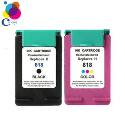 China High quality and good price COMPATIBLE 818 compatible ink cartridges for HP 818 D1668 D2668 F4238 F 2488 printer for sale