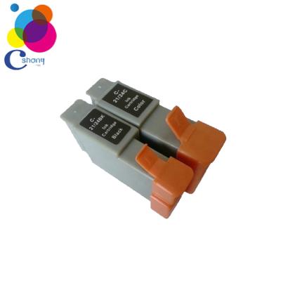 China Compatible ink cartridge COMPATIBLE for canon BCI-21 24 ink refill cartridge for BJC-4400/4550/4650/500cheaper price and good quality for sale