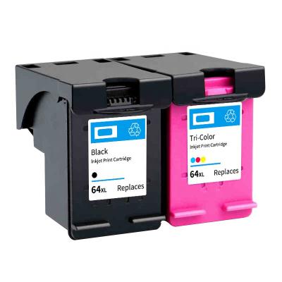 China Compatible size COMPATIBLE quality ink cartridge for use 64xl for printer for sale