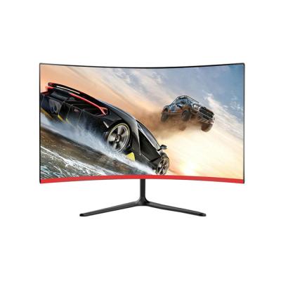 China 27inch curved 75hz affordable 144hz curved led computer gaming monitor for sale