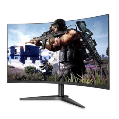 China 27 Inch 1080p Curved Frameless Curve 1800R Screen 75hz / 144hz Led PC Monitor for sale