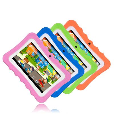 China Shockproof 8 Inch 1GB RAM 8GB Android 7 Baby ROM PC Kids Educational Tablet With Cover for sale