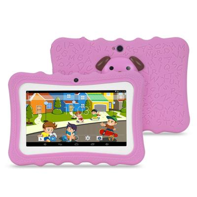 China 7 inch quad core wifi android 8G kids tablet shockproof cheap education for sale