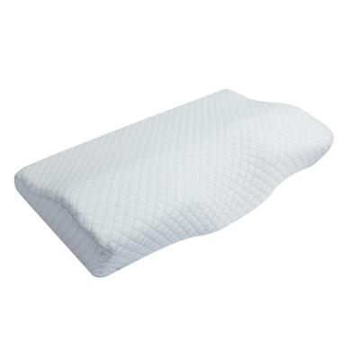 China Anti-Snore Velvet Bed Sleep Wedge Custom Contour Orthopedic Butterfly Shaped Pillows Side Sleeper Anti Snore Cervical Memory Foam Pillow for sale