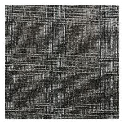 China Wholesale Wool 44% Polyester 4% Spandex Gray Waterproof Multiple Check Stretch Mens Dress Fabric Textile Custom Worsted 52% Stretch for sale