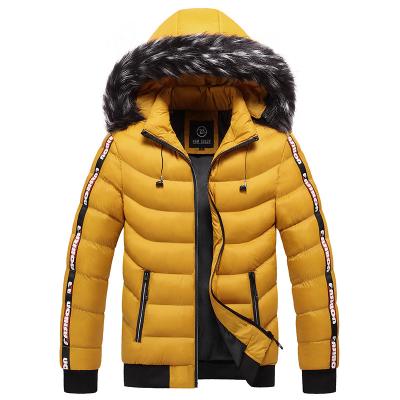 China Outdoor Factory Waterproof Thick Windproof Fashion Plus Velvet Design 2021 Men Winter Coats for sale