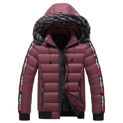 China Fashion Windproof Thick Waterproof Good Quality Outdoor Plus Velvet 2021 Luxury Mens Winter Warm Coats for sale