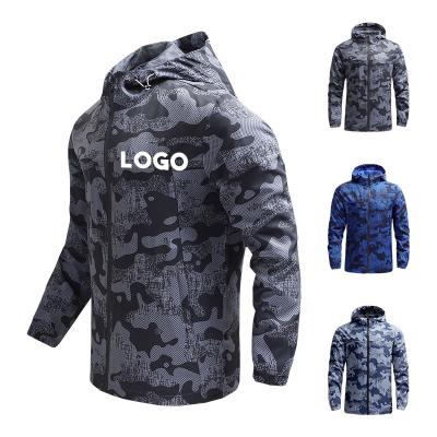 China Camouflage Summer Autumn Windbreaker Jacket Windproof Military Waterproof Man for sale