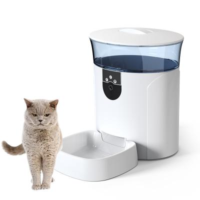 China Cat Smart Pet Feeder Wifi Automatic Mobile Phone App Pet Dog Pet Feeder Remote Control Automatic Wifi for sale