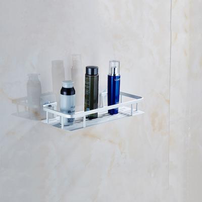 China Sustainable Single Layer Rectangular Bathroom Shampoo Corner Shower Rack for sale