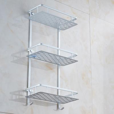 China Chinese Storage Rack Towel Storage Rack Chinese 3 Tier Shower Corner Shelf Cart Bathroom Purposed for sale