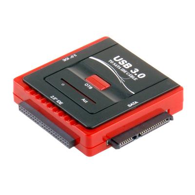 China ABS factory price USB3.0 to SATA/IDE hard disk adapter for sale