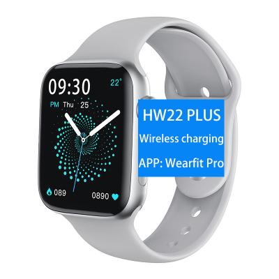 China 2021 Latest HW22 Plus Smart Watches IOS Series 6 Custom Made Smartwatch HW22plus Dial Full Touch 1.75 Inch Tracking Button BT Call for sale