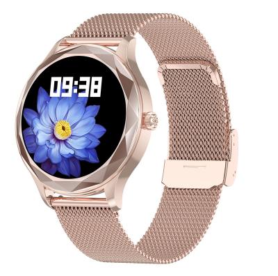 China 3G Ladies Round Smart Watches Dt86 Full Touch Screen Ip67 Waterproof Sport Heartrate Fitness Tracker Sleep Dt86 Smart Watch for sale