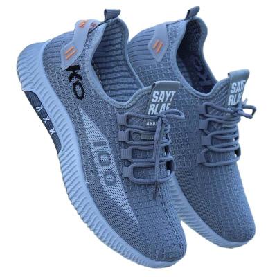 China Anti-Odor cheap wholesale mesh black men's casual shoes walking style shoes for me sports running shoes for sale