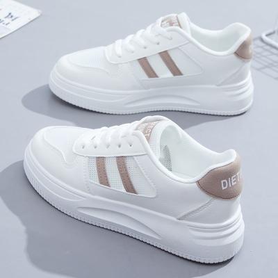 China Fashionable/ comfortable/ durable white shoes 2023 female student casual shoes breathable sports shoes women sneaker for sale