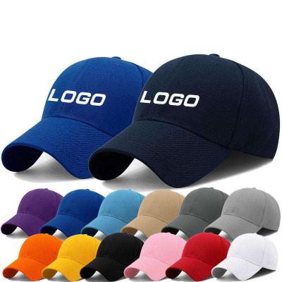 China COMMON Wholesales Fashionoem Casual Adjustment Baseball Cap For Women Custom Logo Print Solid Color High Quality Baseball Cap for sale