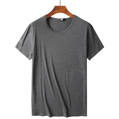 China EL Flashing High Quality men's bamboo tshirt men gym O-Neck  bamboo t-shirts design Custom logo  plain sportswear  bamboo t shirts for sale