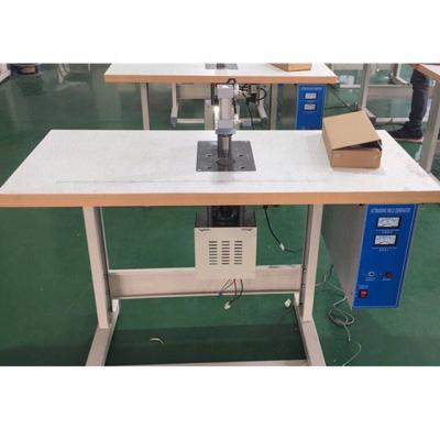 China Factory Hot Sale Ultrasonic Earloop Spot Welding Machine For Mask Earloop Semi Automatic Spot Welding for sale