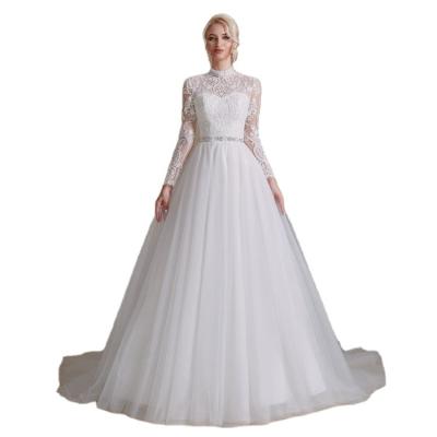 China Low Cost Professional Manufacturer Sexy Beach Flowers Anti-Static Lace Up Tailored Sheathed Outdoor Wedding Dress for sale