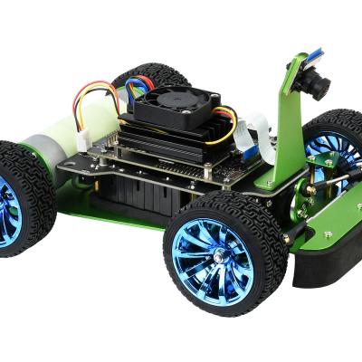 China JetRacer 2GB AI Deep Learning Kit AI Racing Jetson 2GB Nano Powered Robot for sale