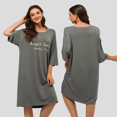 China Wholesale ODM/OEM Conjunto de pijama Para mujer Women Nightgown Breathable Shorts Sheath Casual Nightgowns Sleepwear Pajamas Nightgown for sale