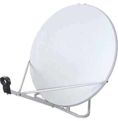 China Ku Band 60cm Eurostar Satellite Dish Steel Antenna With Triangle Base for sale