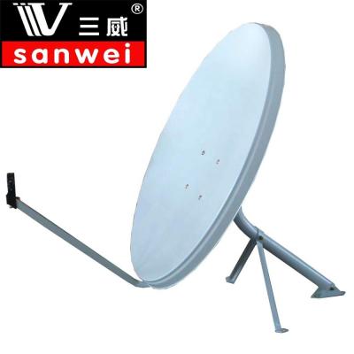 China Ku Band 80cm Offset Satellite Dish Antenna 80cmx88cm for sale