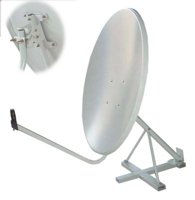 China strong ku band 80cm satellite antenna dish 80cmx88cm for sale