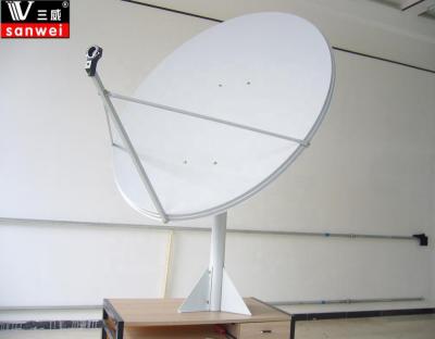 China Ku Band 137cm Offset Satellite Dish TV Steel Antenna for sale