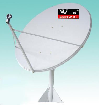 China Ku Band 137cm Eurostar Steel Satellite Dish Antennas for sale