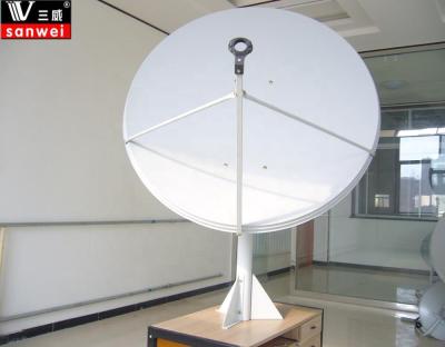 China Ku Band 137cm Offset Satellite Dish TV Steel Antenna for sale