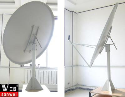 China Ku Band 150cm Eurostar Steel Satellite Dish Antennas for sale