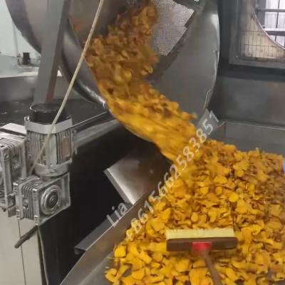 China Factory 50-100 Kg Potato Chips French Fries Chin Chips Snacks Frying Machine With CE ISO 9001 for sale