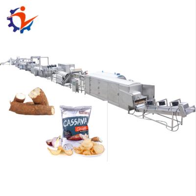 China Vegetable Processing Plant Potato Gas Heated Wave Straight French Fries Production Line With CE ISO 9001 for sale