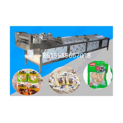 China Factory High Efficiency Pasteurizing Food Beverage Yogurt Tunnel Pasteurizer for sale