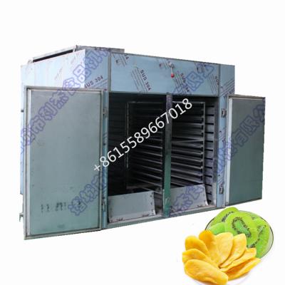 China Yellow Industrial Kiwi Strawberry Mango Peach Drying Machine Fruit Vegetable and Fruit Processing Line Dehydrator for sale