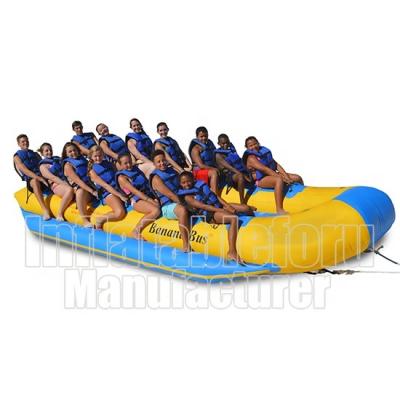 China 0.6mm/0.9mm PVC Tarpaulin PVC Material Inflatable Banana Boat For Sale for sale