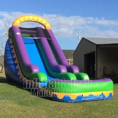 China High Quality PVC Inflatable Water Slides For Rent Business for sale