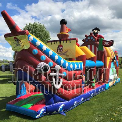 China Popular Attractive PVC Inflatable Obstacle Course For Sale for sale