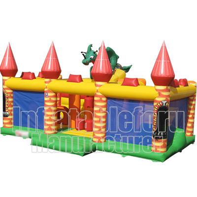 China PVC Dino Inflatable Fun Land Fun City For Sale for sale