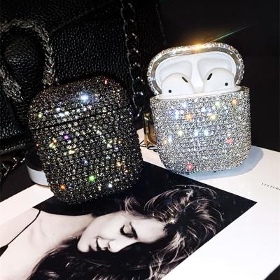 China For Earphone Bling Air Pods Cases Pro 2022 Custom For Airpods Cases Diamond For Spark Designer Luxury Airpod Case for sale