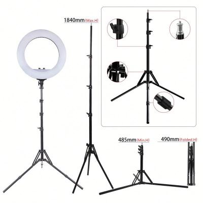 China Have a Pack 21 Inch LED Ring Light Photographic Lighting 2700-6500K Fill Lamp with Outdoor and Tripod Selfie Stick with Ring Light for sale