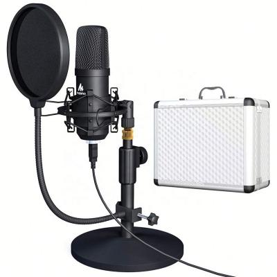 China Professional Handheld Microphone Metal Voice Recording Usb Condenser Studio Microphone for sale