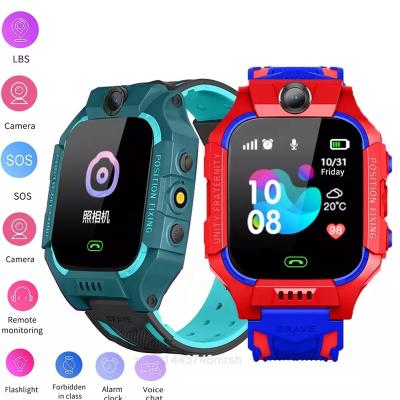 China 2021 Touch Screen Kids Smart Watch Waterproof Baby SOS Setting 2G SIM Card Kids Anti-lost Tracker Smartwatch Clock Call Smart Watch for sale