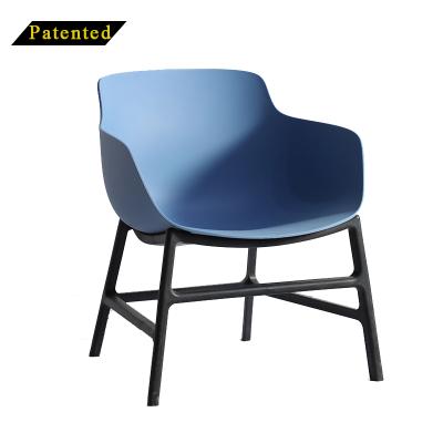 China Modern Leisure Chair Plastic Lounge Chairs Hotel Furniture Home Chair for sale