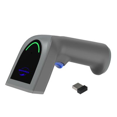 China Fashionable Wireless CCD 1D Barcode Wireless Scanner With 2.4G&BT Retail Supermarket For Windows USB POS A4 Scanner for sale