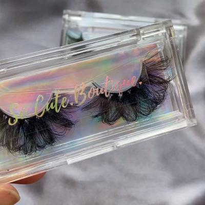 China Wholesale high quality natural lashes3d 25mm 100% mink lashes custom lashesbox eyelash packaging seller for sale