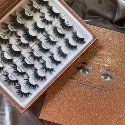 China Seller 25mm mink eyelash real mink eyelashes3d real mink eyelashes 3d private label lashes luxury book high quality wholesale box packing good quality for sale