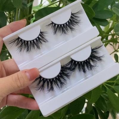 China Good quality lash package custom private label dropshipping 5d 25mm bottom luxury mink lashes 3d mink eyelashes with customize box for sale